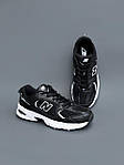 Чоловічі демісезонні кросівки New Balance 530 (чорно-білі) стильні спортивні стильні кроси 6521 НБ топ, фото 4