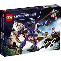 Конструктор LEGO Disney and Pixar's Lightyear Битва с Зургом 261 деталь 76831