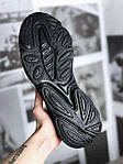 Чоловічі кросівки Adidas Ozweego Meta Black (чорні) стильні повсякденні кроси 7452 Адідас топ, фото 5