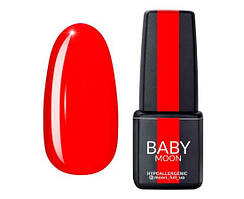 Гель лак BABY Moon Perfect Neon №003 яскраво-червоний, 6 мл