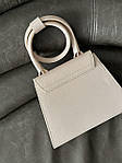 Жіноча сумка Jacquemus Beige (бежева) елегантна гарна зручна сумочка AS402 топ, фото 7