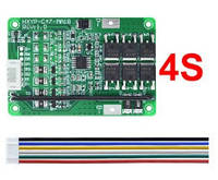 BMS контроллер 4S 20A заряда/разряда 16.8V с датчиком температуры