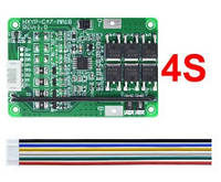 BMS контролер 4S 20A заряду/розряду 16.8V з датчиком температури