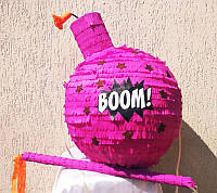 Пиньята бомба Boom пиратская вечеринка 55
