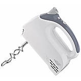 Міксер Adler AD 4201 (300 Вт, турбо, 5 швидкостей, компактний, вінчики, гачки для тіста), фото 2