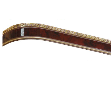 Карниз Ажур Меандр Махонь усиленный для штор комплект и для натяжных потолков, фото 1