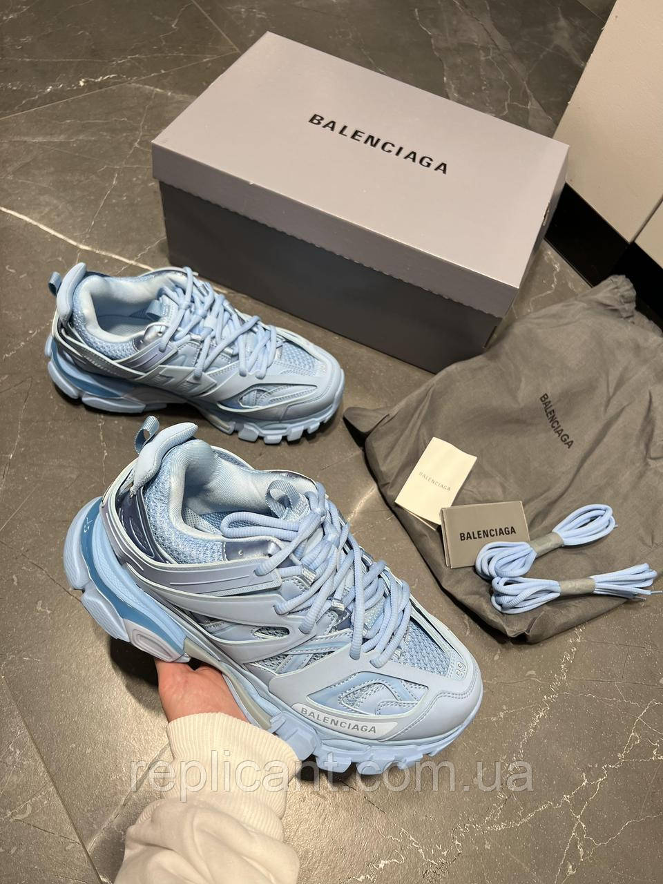 Кросівки Balenciaga Track Blue