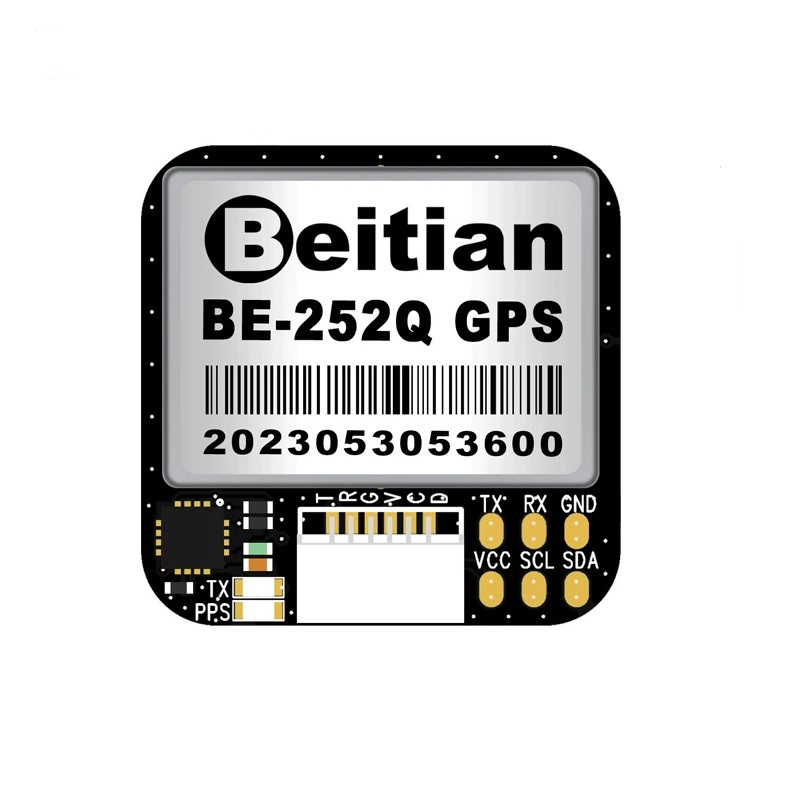 GPS модуль для дрона Beitian BE-252Q GNSS, 25X25X7.7mm, 13.5грама, з компасом