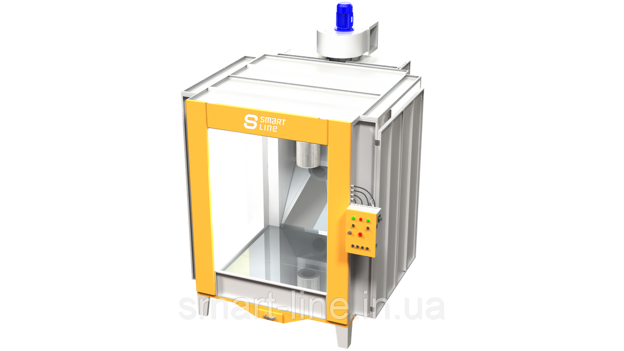 Камера напилення КН-3.1 для порошкового фарбування (1500 прохід) 1-постова
