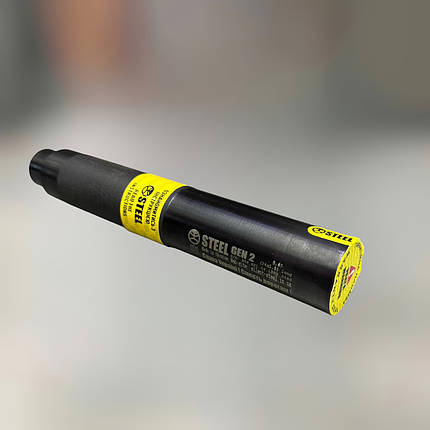 Глушник STEEL Gen 2 5.45 + Буфер віддачі, різьба 24×1.5 long, саундмодератор АКС, АКСУ (016.000.000-34 L), фото 1