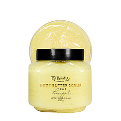 Скраб батер для тіла  2 в 1 Top Beauty Body Butter Scrub Pineapple, 400 г