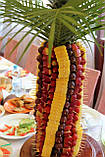Фруктова пальма з натуральних фруктів 70 см, фото 2