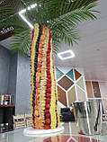 Фруктова пальма з натуральних фруктів 1 м, фото 3
