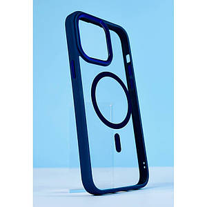 Чохол Накладка Colorful Cover Glossy MagSafe Box iPhone 14 Pro Max (2022) 6.7", 7 Синій