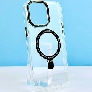 Чохол Накладка Tech Desing Suction Bracket MagSafe iPhone 14 Pro Max (2022) 6.7", 6 Чорний