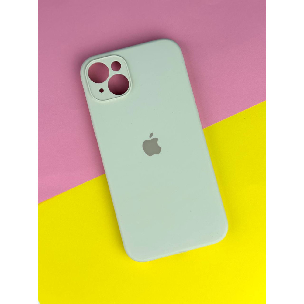 Чохол Silicone Case 100% Original Separate Camera (AA) iPhone 7 Plus/8 Plus (Дизайн 12/13), 11 Фісташка