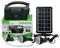 Переносной фонарь с солнечной батареей 10000 mAh FM Bluetooth, Зарядное устройство и осветительная станция tac