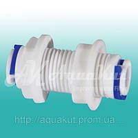 Перехідник перегородок 1/4"QC-15 НР-1/4"QC