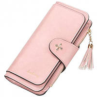 Клатч портмоне кошелек Baellerry N2341, небольшой кошелек женский, кошелек девушке мини. SA-221 Цвет: розовый