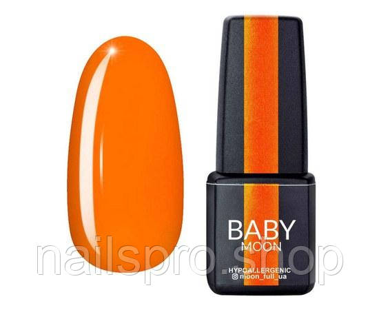 Гель лак BABY Moon Perfect Neon №007 оранжевий, 6 мл