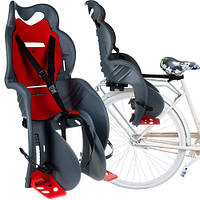 Велосипедное детское кресло HTP 57142 Sanbas P clamp - серое