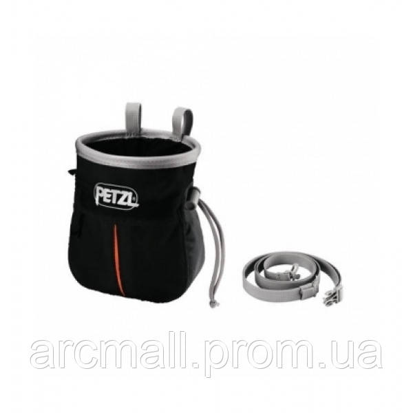 Мешочек для магнезии Petzl Sakapoche Black (1052-S 40 G) AM, код: 7666188 - фото 1 - id-p2076592973