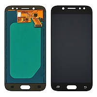 Дисплей екран Samsung J530 Galaxy J5 (2017) + сенсор Black Чорний, з регулюванням підсвічування IPS (гарантія 3 міс.)
