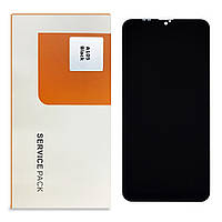 Дисплей екран Samsung A105 Galaxy A10 (2019) + сенсор Black Чорний Service Pack (гарантія 3 міс.)