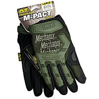 Тактические перчатки Mechanix M-Pact олива