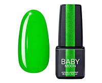 Гель лак BABY Moon Perfect Neon №009 салатовый яркий, 6 мл