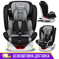 Детское автокресло вращающееся в машину от 0 до 36 кг ORBIT BLACK 01