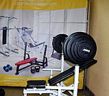 Штанга спортивна для дому на 93 кг, фото 9