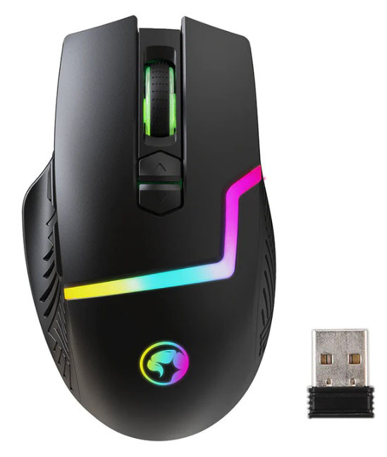 Миша провідна оптична ігрова MARVO M791W для геймерів з різнобарвним підсвічуванням