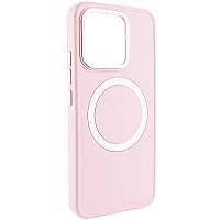TPU чохол Bonbon Metal Style with MagSafe для Xiaomi 14 Pro Рожевий / Light Pink