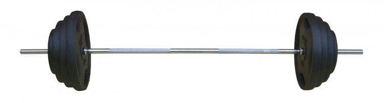 Металева штанга RN-Sport Quatro 65 кг (4х10,2х5,2х2.5, 2х1.25 + гриф 1.5 м)