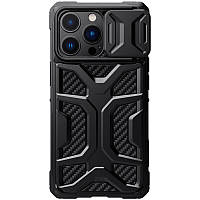 TPU+PC чехол Nillkin CamShield Adventurer (шторка на камеру) для Apple iPhone 13 Pro Max (6.7")