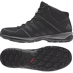 Чорні чоловічі шкіряні черевики Adidas DAROGA PLUS UK9.5 B27276