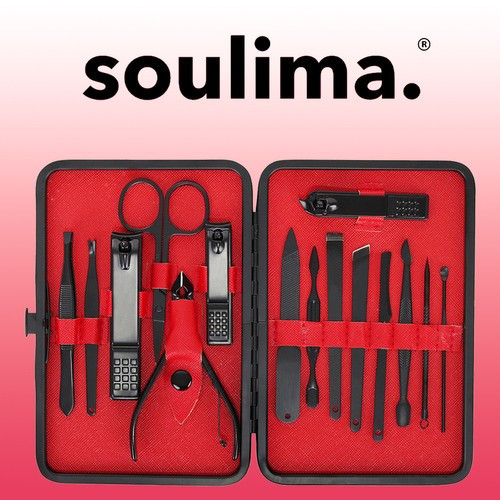 Маникюрный дорожный набор Soulima 14 инструментов - фото 8 - id-p2076573184
