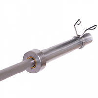 Гриф для штанги з подвійним хромом, олімпійський 2,2 м до 450 кг. Професійний