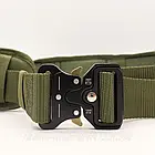 Ремінь тактичний 125 см, із системою Molle, Олива / Розвантажувальний чоловічий ремінь, фото 5