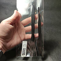 Набор одноразовых приборов LUX (Вилка + нож + перец) в индивидуальной упаковке