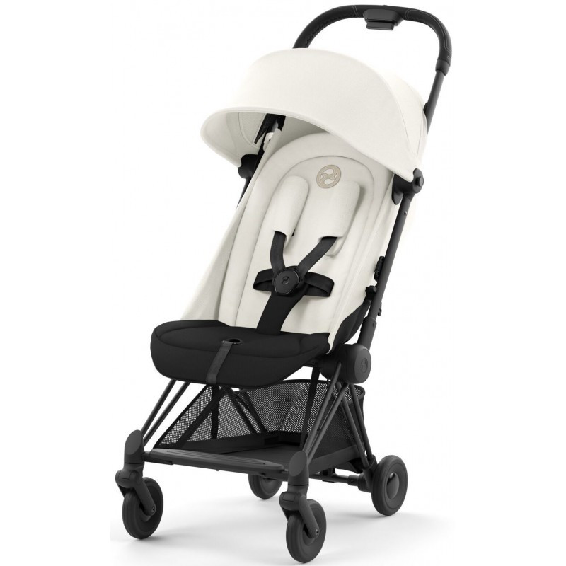Коляска прогулянкова Cybex Coya Off White шасі matt black
