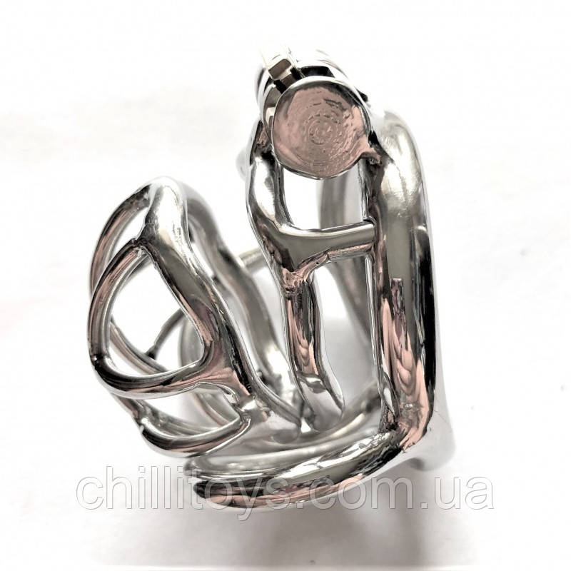 Маленький пояс вірності steel chastity device ZS127, фото 1