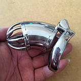Stainless Steel Male Chastity Device / Stainless Steel Chastity Cage, фото 2