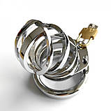 Newly Designed Metal Male Chastity Device Cage Small Standard, фото 2