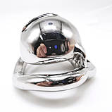 Stainless steel chastity device cock cage ZS147, фото 2
