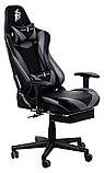 Крісло для геймерів 1stPlayer FK3 Black-Gray ( чорний із сірим ) DS, фото 3