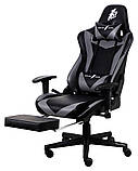 Крісло для геймерів 1stPlayer FK3 Black-Gray ( чорний із сірим ) DS, фото 6