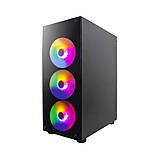 Корпус 1stPlayer V3-B-4F1 Black без БЖ ( Black ) DS, фото 4