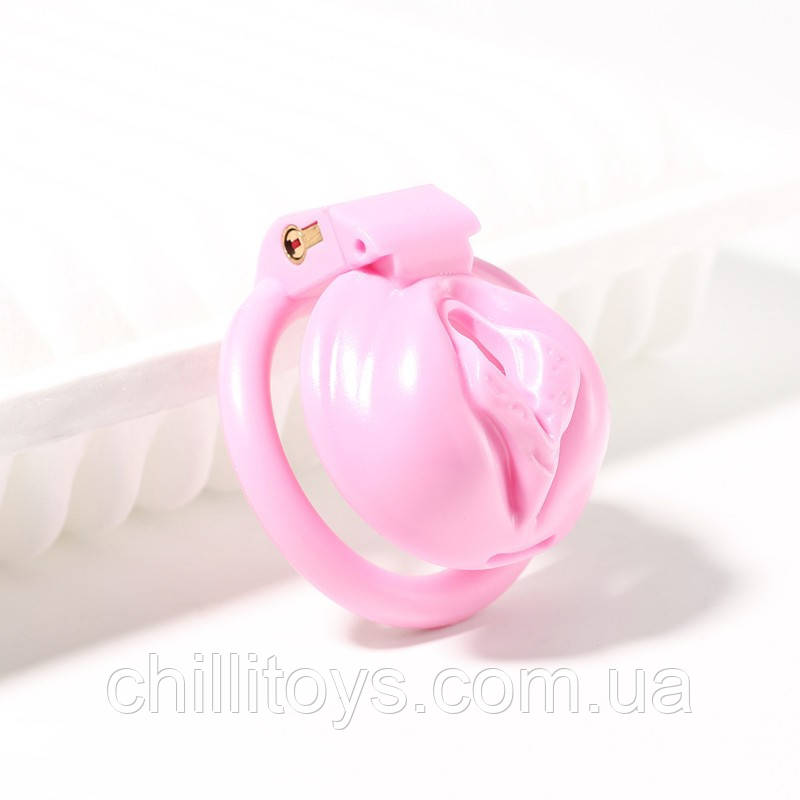 Пояс вірності для Sissy у вигляді жіночої вагіни Small ST 310-058, фото 1